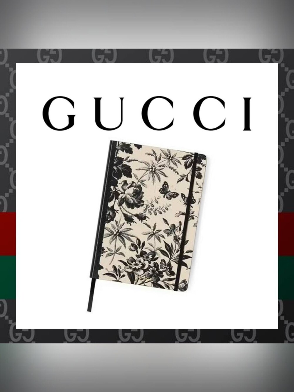 NEW GUCCI Herbarium Stunning Floral Notebook!